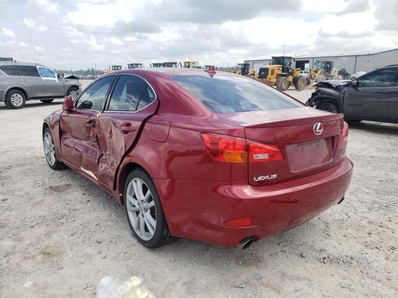 Photo 3 from auction – 2007 LEXUS IS 250 with VIN JTHBK262875033508