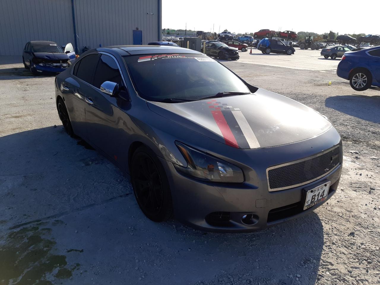NISSAN MAXIMA S 2014 with VIN 1N4AA5AP3EC469699 - Photo from auction