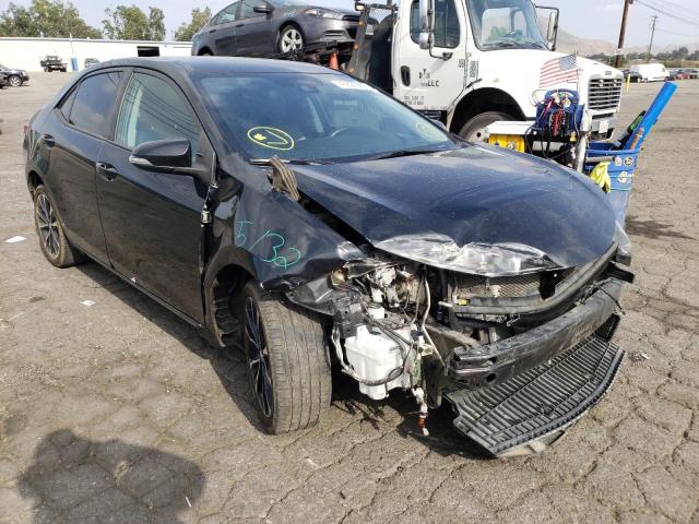 TOYOTA COROLLA L 2018 with VIN 5YFBURHE6JP824321 - Photo from auction