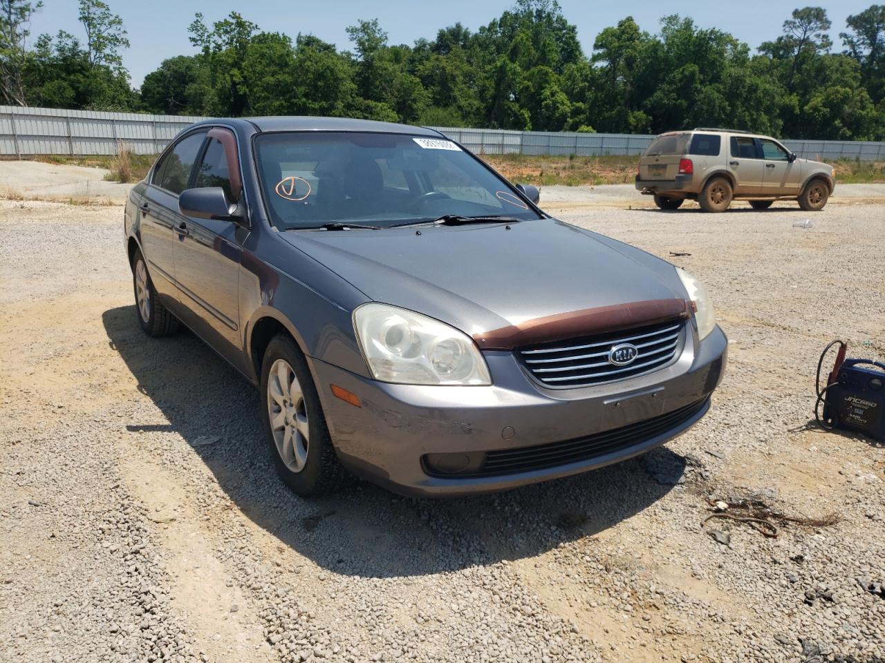 KIA OPTIMA LX 2006 with VIN KNAGE124X65031707 - Photo from auction