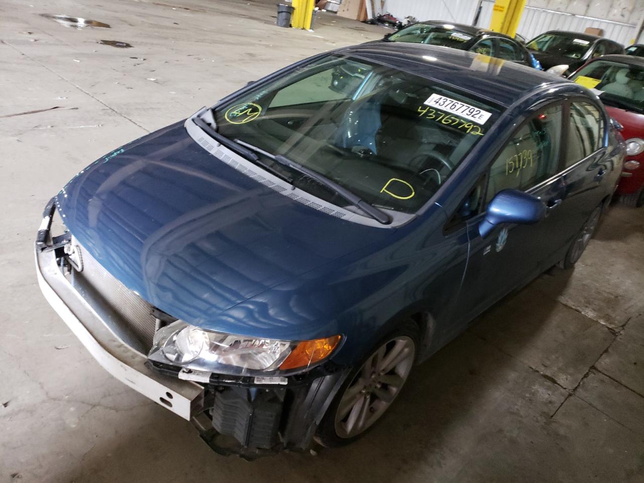 Photo 2 from auction – 2007 HONDA CIVIC LX with VIN 1HGFA16587L124754