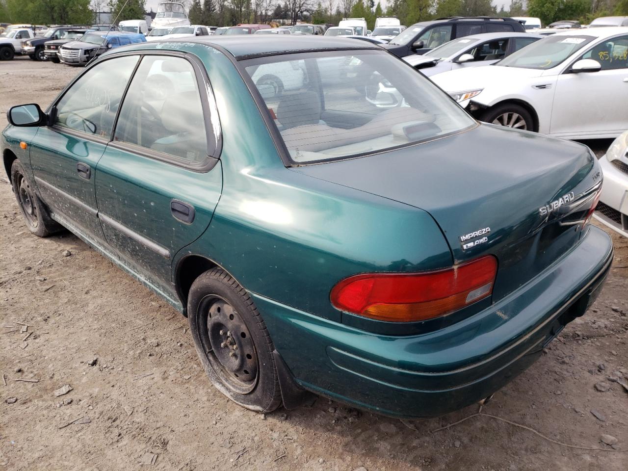 Photo 3 from auction – 1997 SUBARU IMPREZA L with VIN JF1GC4358VH500393