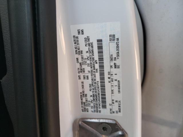 Photo 10 from auction – 2014 FORD ESCAPE SE with VIN 1FMCU0GX9EUC83773