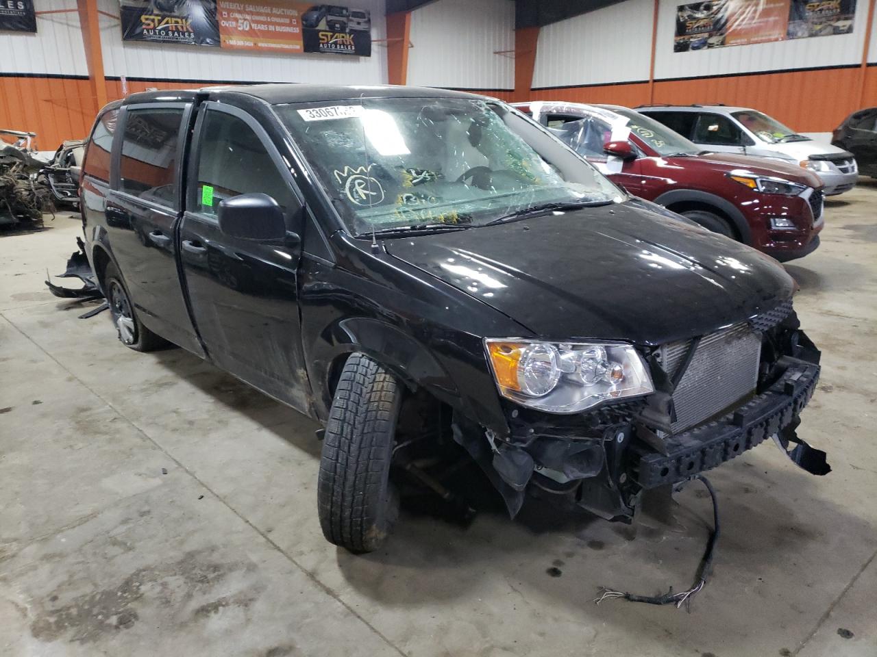 DODGE GRAND CARA 2019 with VIN 2C4RDGBG3KR713790 - Photo from auction