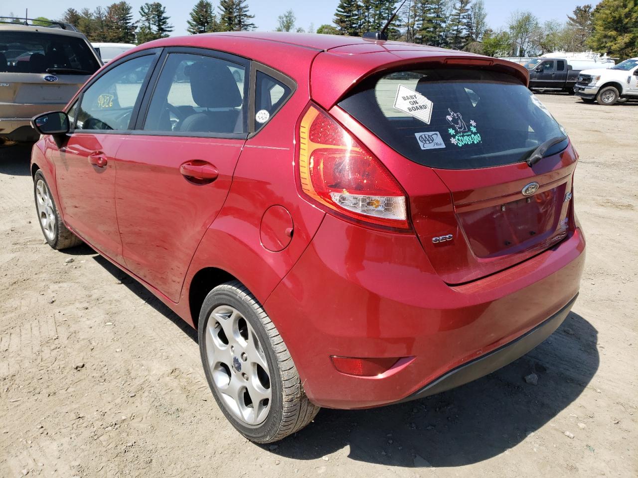 Photo 3 from auction – 2011 FORD FIESTA SES with VIN 3FADP4FJ9BM146018