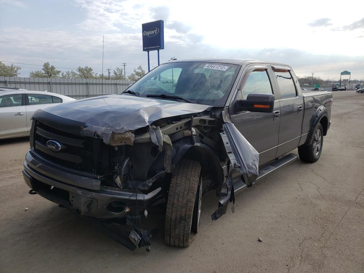 Photo 2 from auction – 2014 FORD F150 SUPER with VIN 1FTFW1EF7EFB65253