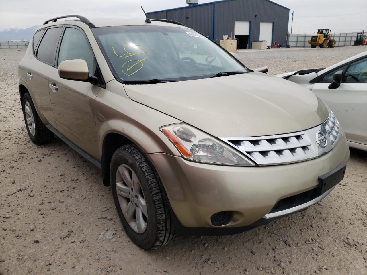 NISSAN MURANO SL 2007 with VIN JN8AZ08W97W623809 - Photo from auction