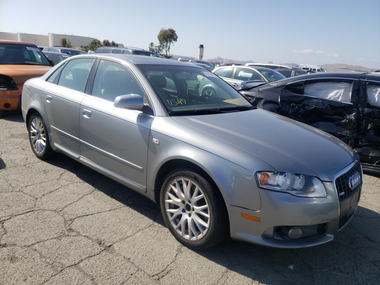 AUDI A4 2.0T QU 2008 with VIN WAUDF78E08A169916 - Photo from auction