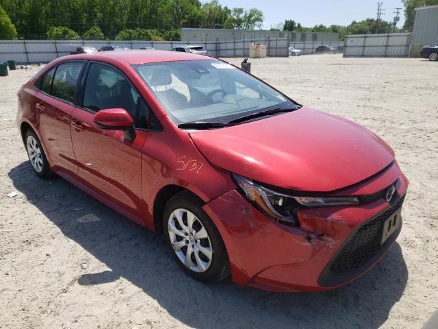 TOYOTA COROLLA LE 2021 with VIN JTDEPMAE5MJ130794 - Photo from auction
