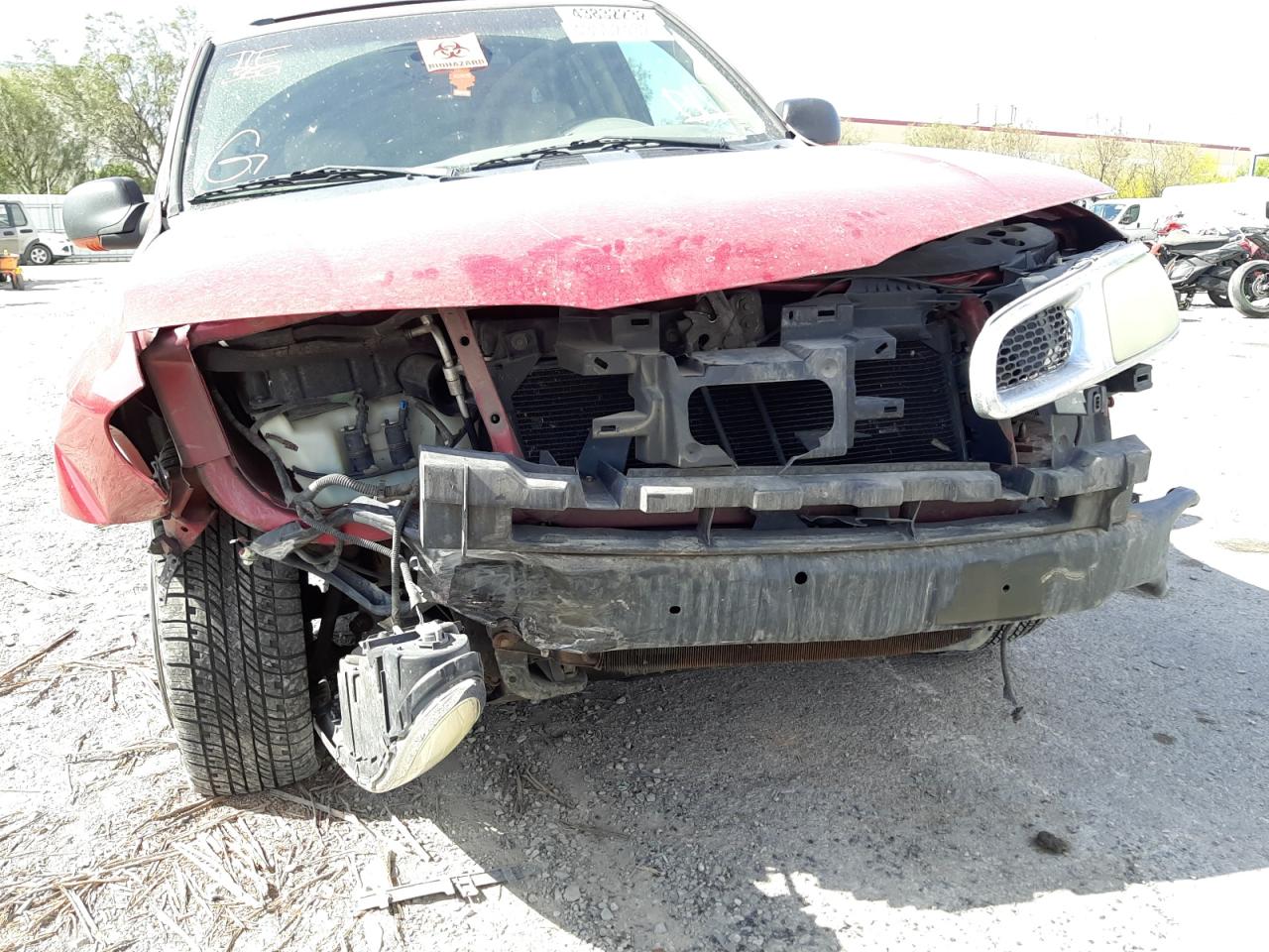 Photo 9 from auction – 2002 OLDSMOBILE BRAVADA with VIN 1GHDT13S722354496