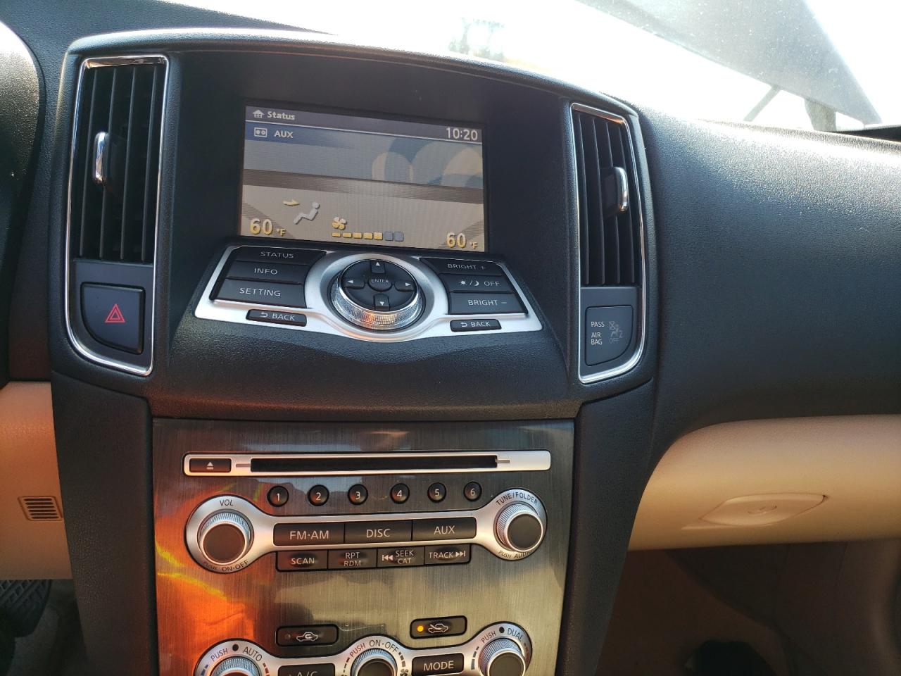 Photo 9 from auction – 2014 NISSAN MAXIMA S with VIN 1N4AA5AP8EC471254