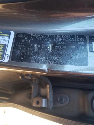 Photo 10 from auction – 2014 KIA FORTE with VIN KNAFX5A84E5233572
