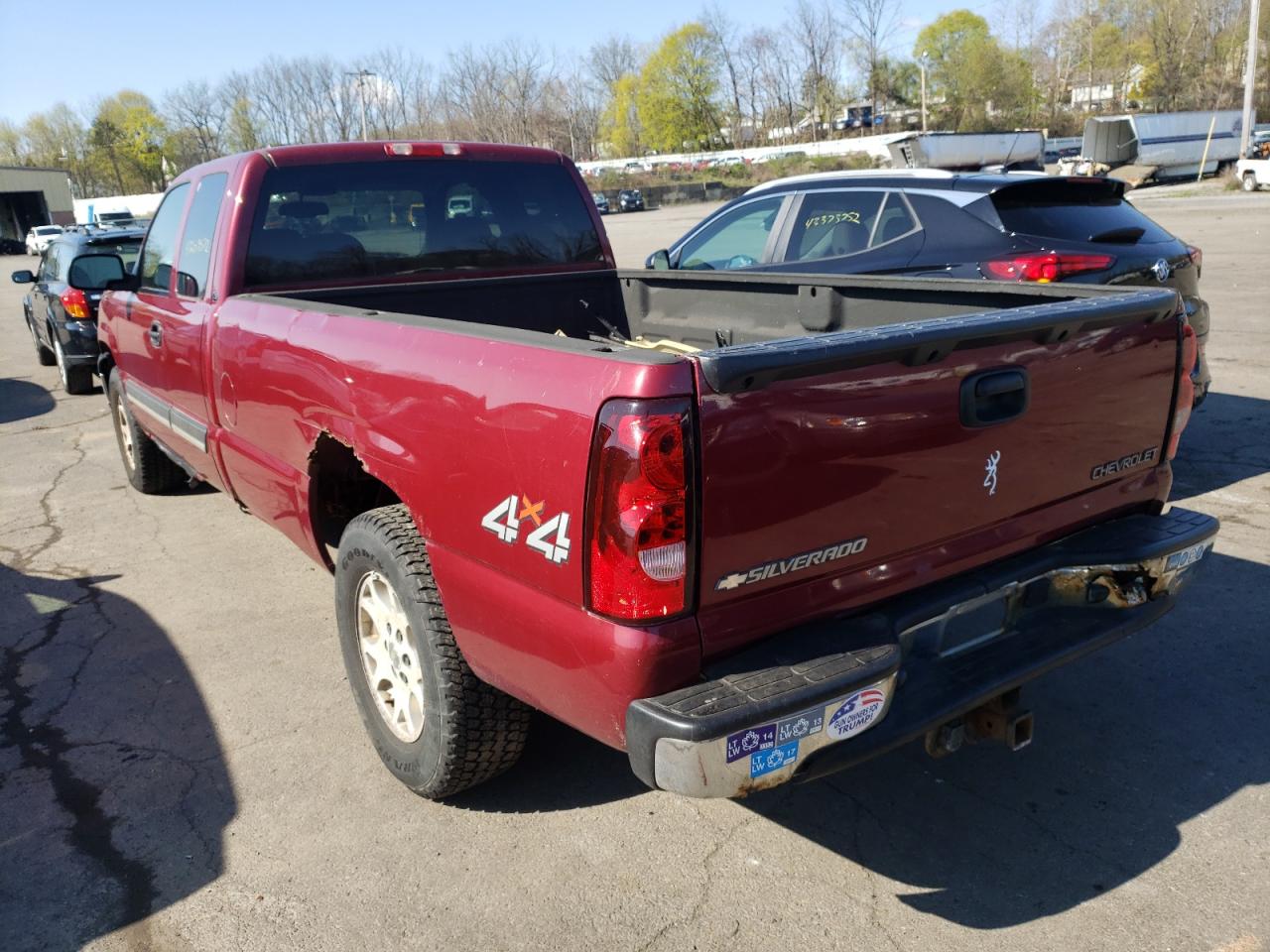 Photo 3 from auction – 2004 CHEVROLET SILVERADO with VIN 1GCEK19T14E213115