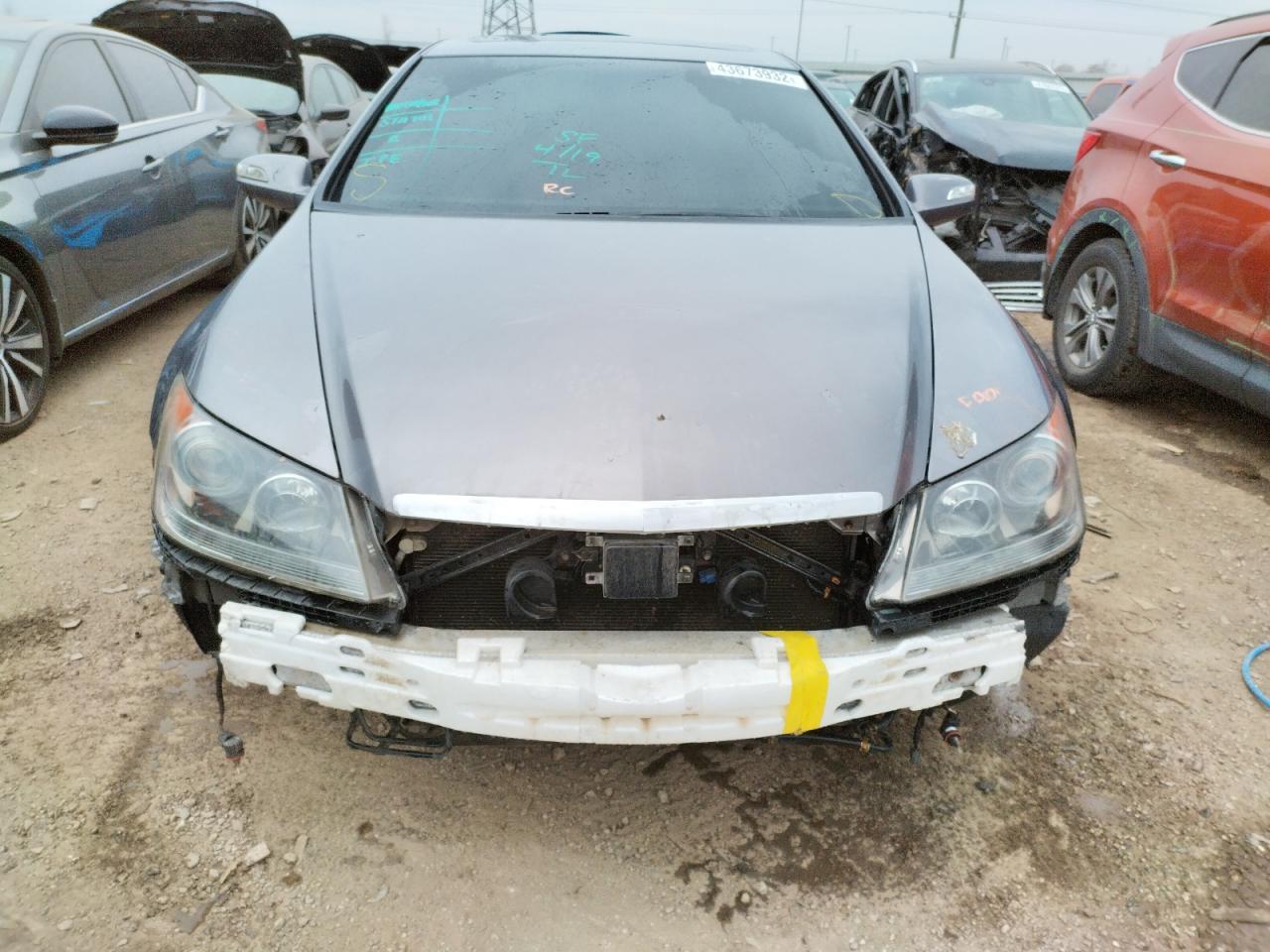 Photo 9 from auction – 2007 ACURA RL with VIN JH4KB16677C004431
