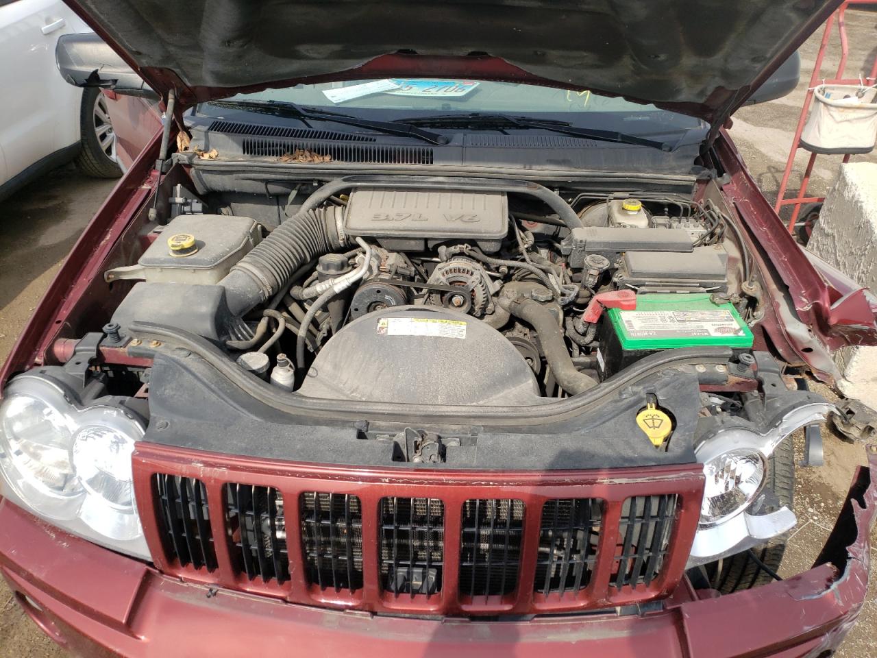 Photo 7 from auction – 2007 JEEP GRAND CHER with VIN 1J8GR48K77C650396