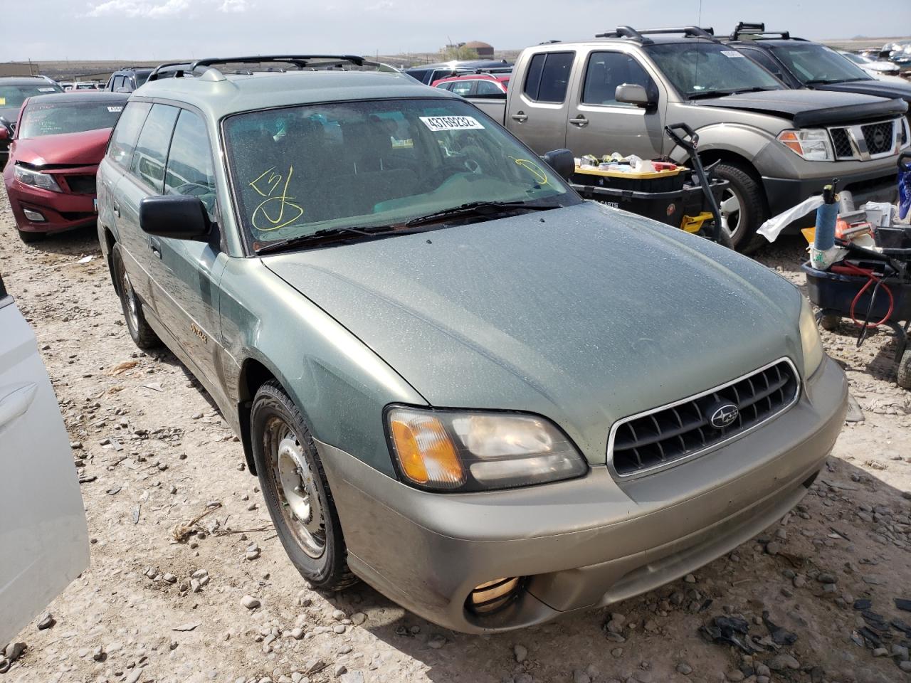 SUBARU LEGACY OUT 2003 with VIN 4S3BH675837660529 - Photo from auction