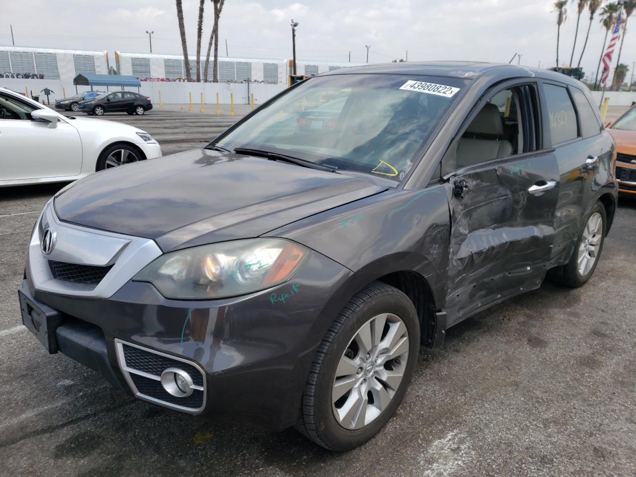 Photo 2 from auction – 2010 ACURA RDX TECHNO with VIN 5J8TB1H55AA000408