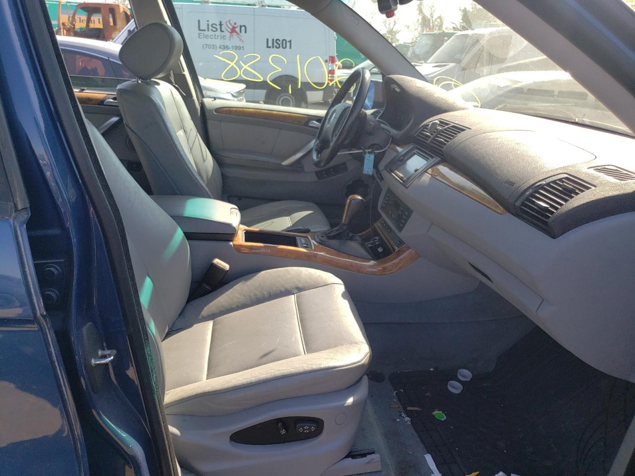 Photo 5 from auction – 2001 BMW X5 3.0I with VIN WBAFA53511LM87749