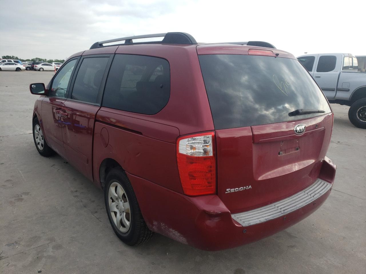 Photo 3 from auction – 2008 KIA SEDONA EX with VIN KNDMB233186251129