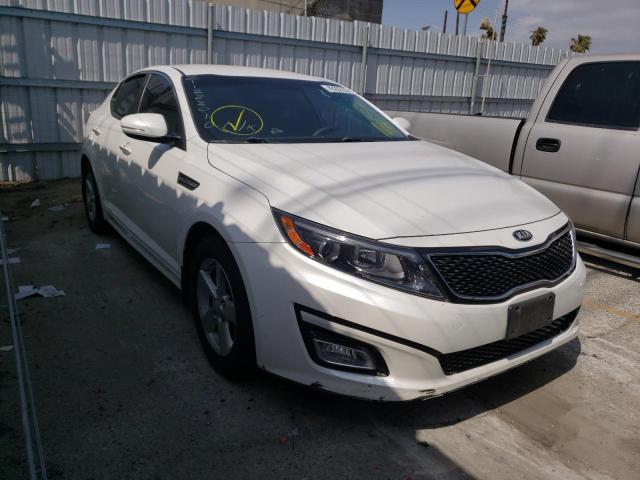 KIA OPTIMA LX 2015 with VIN KNAGM4A71F5657372 - Photo from auction