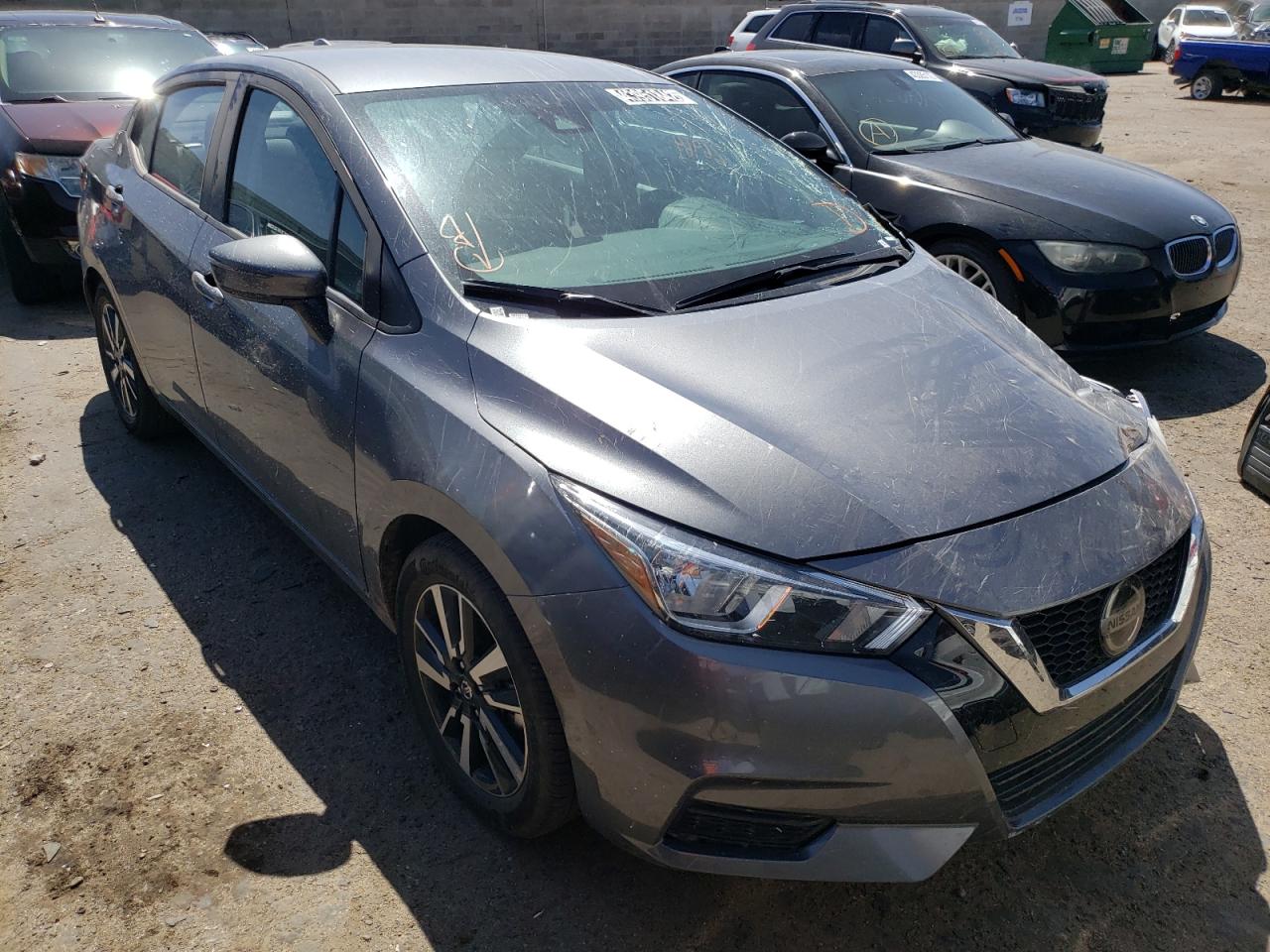 NISSAN VERSA SV 2021 with VIN 3N1CN8EV4ML877863 - Photo from auction