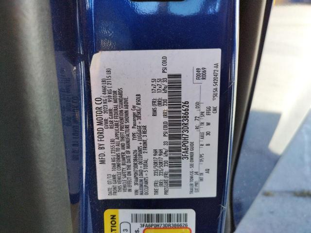 Photo 10 from auction – 2013 FORD FUSION SE with VIN 3FA6P0H73DR386626