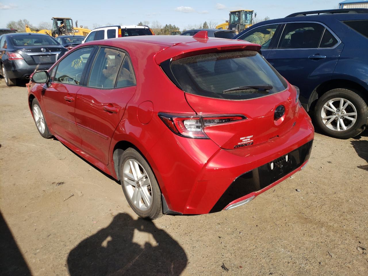 Photo 3 from auction – 2021 TOYOTA COROLLA SE with VIN JTND4MBE5M3121371