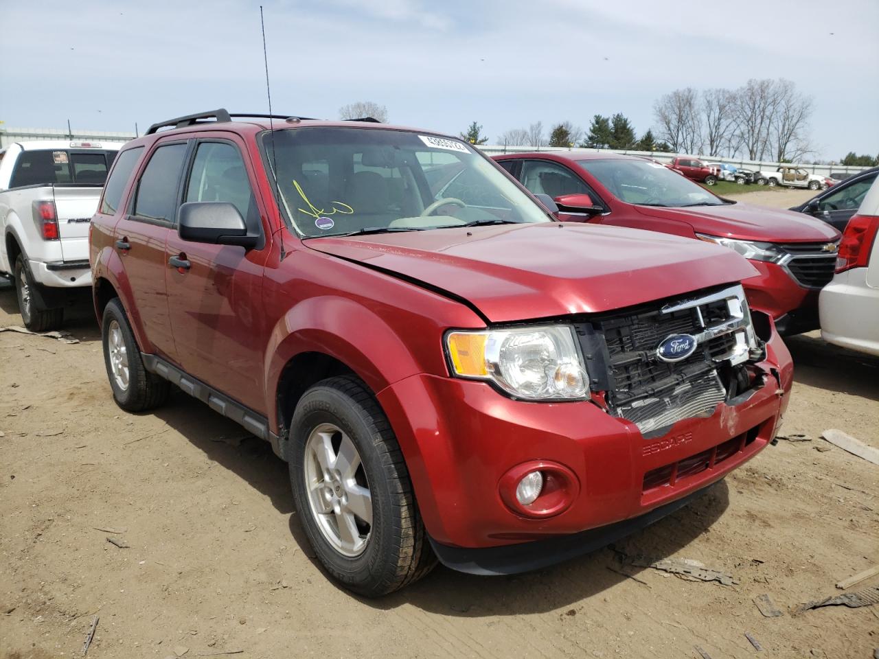FORD ESCAPE XLT 2012 with VIN 1FMCU9D76CKA28466 - Photo from auction