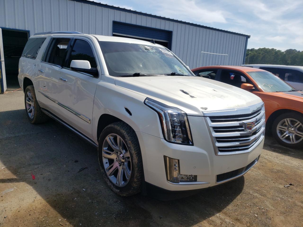 CADILLAC ESCALADE E 2015 with VIN 1GYS3JKJ3FR255123 - Photo from auction