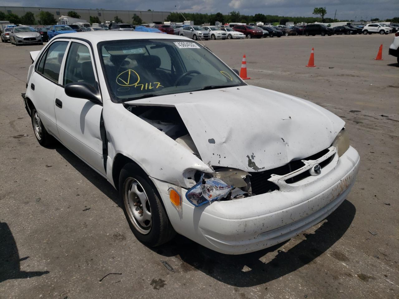 TOYOTA COROLLA VE 1998 with VIN 1NXBR12E8WZ126262 - Photo from auction