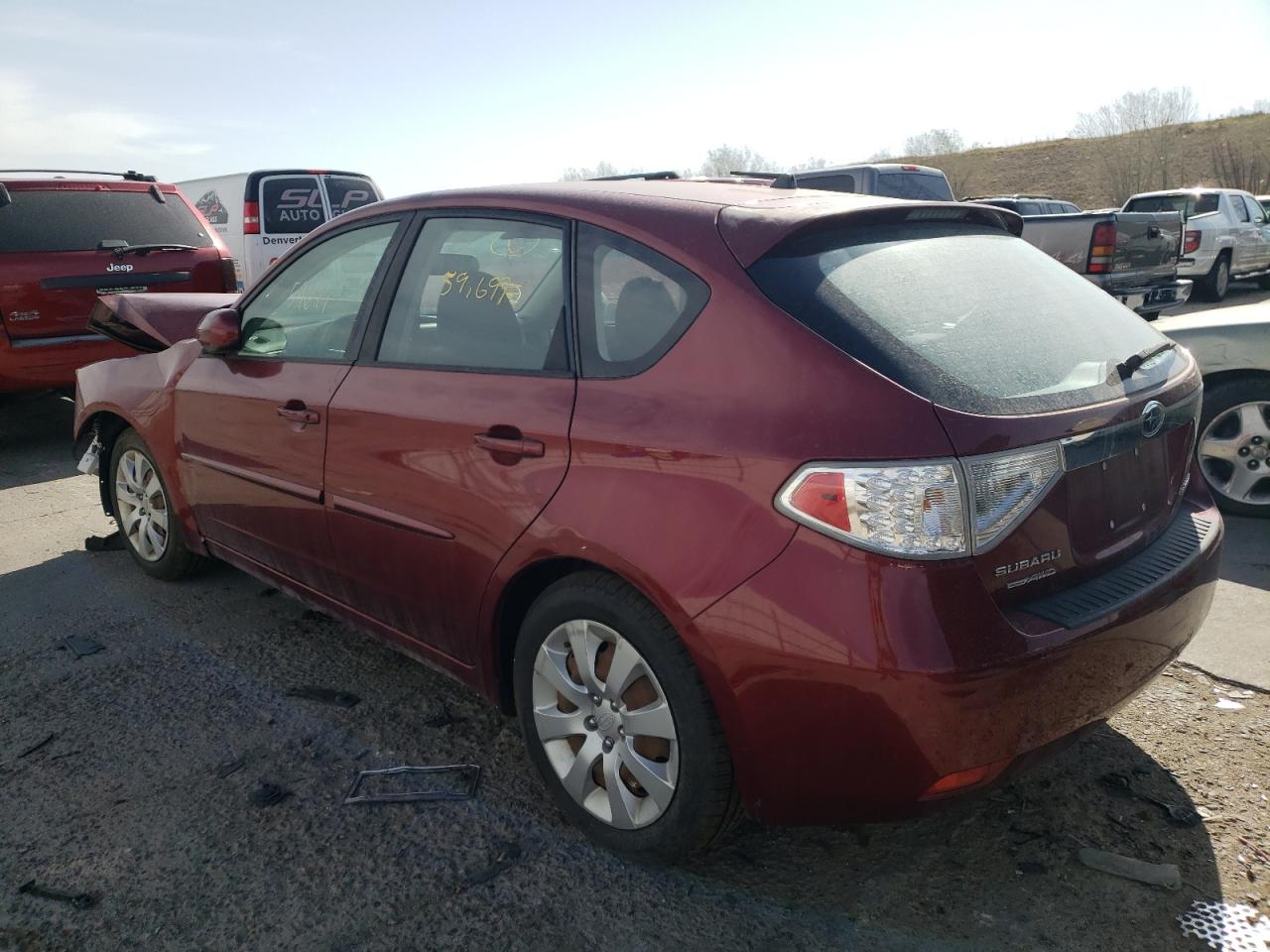 Photo 3 from auction – 2010 SUBARU IMPREZA 2. with VIN JF1GH6A65AH814831