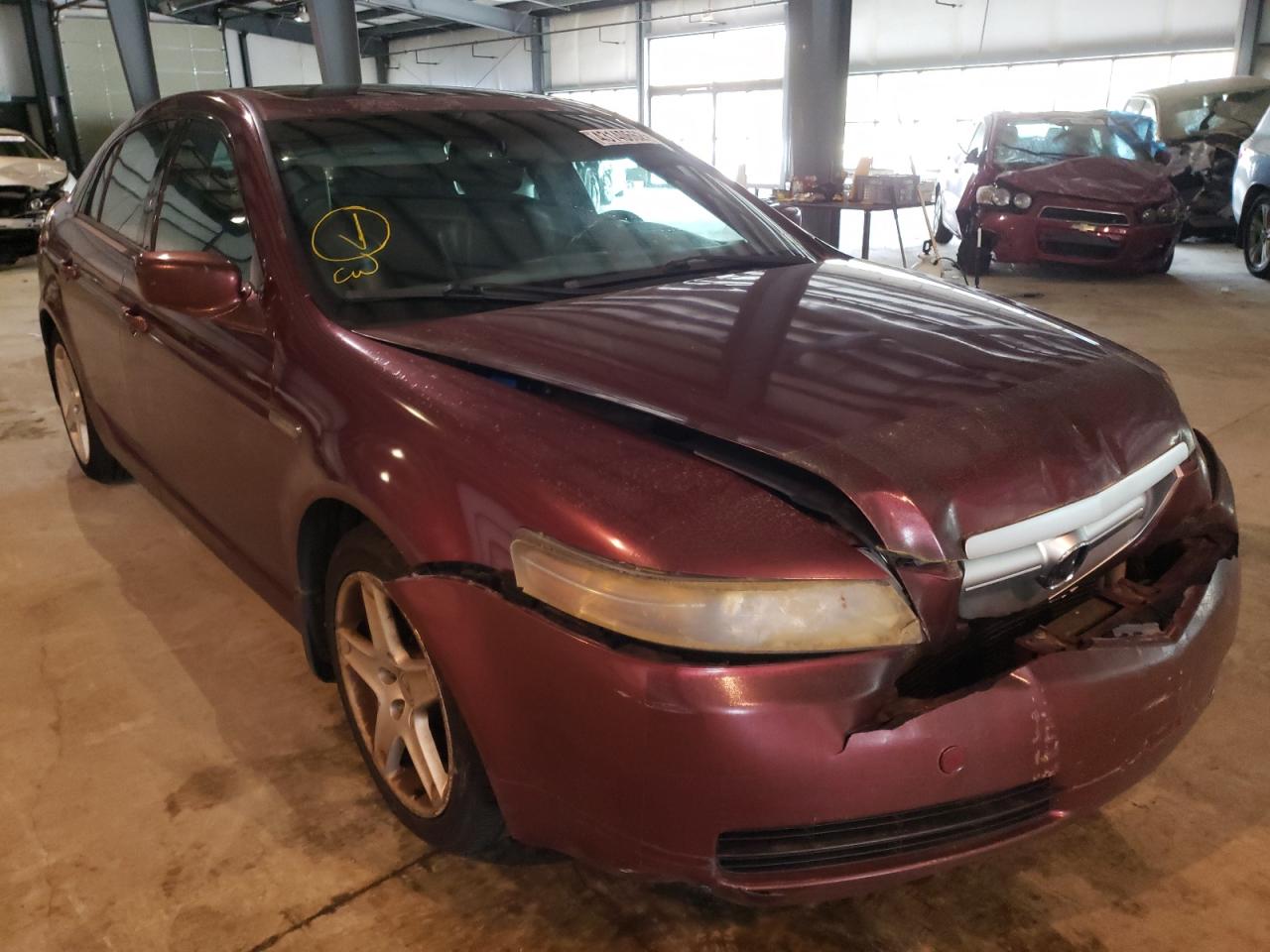 ACURA TL 2004 with VIN 19UUA66284A028348 - Photo from auction