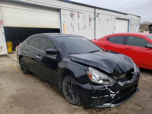 NISSAN SENTRA S 2018 with VIN 3N1AB7AP1JY334700 - Photo from auction