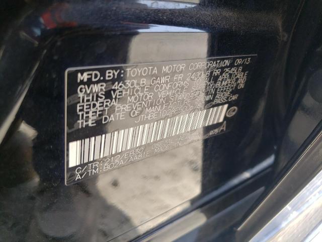 Photo 10 from auction – 2014 LEXUS IS 350 with VIN JTHBE1D28E5006780