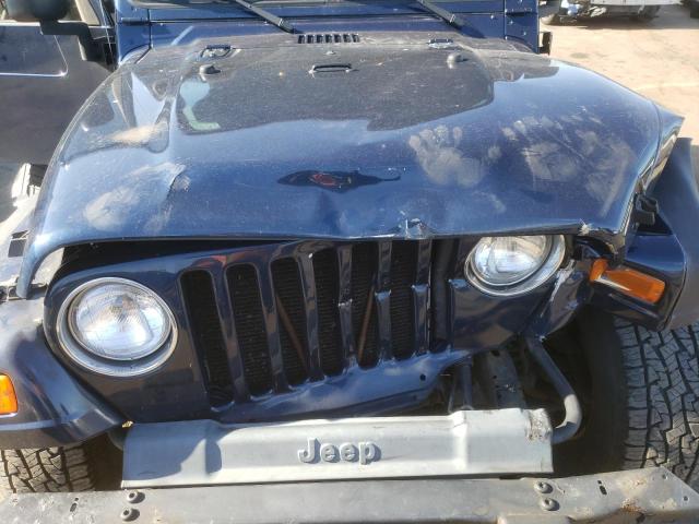 Photo 7 from auction – 2005 JEEP WRANGLER X with VIN 1J4FA39S95P351656