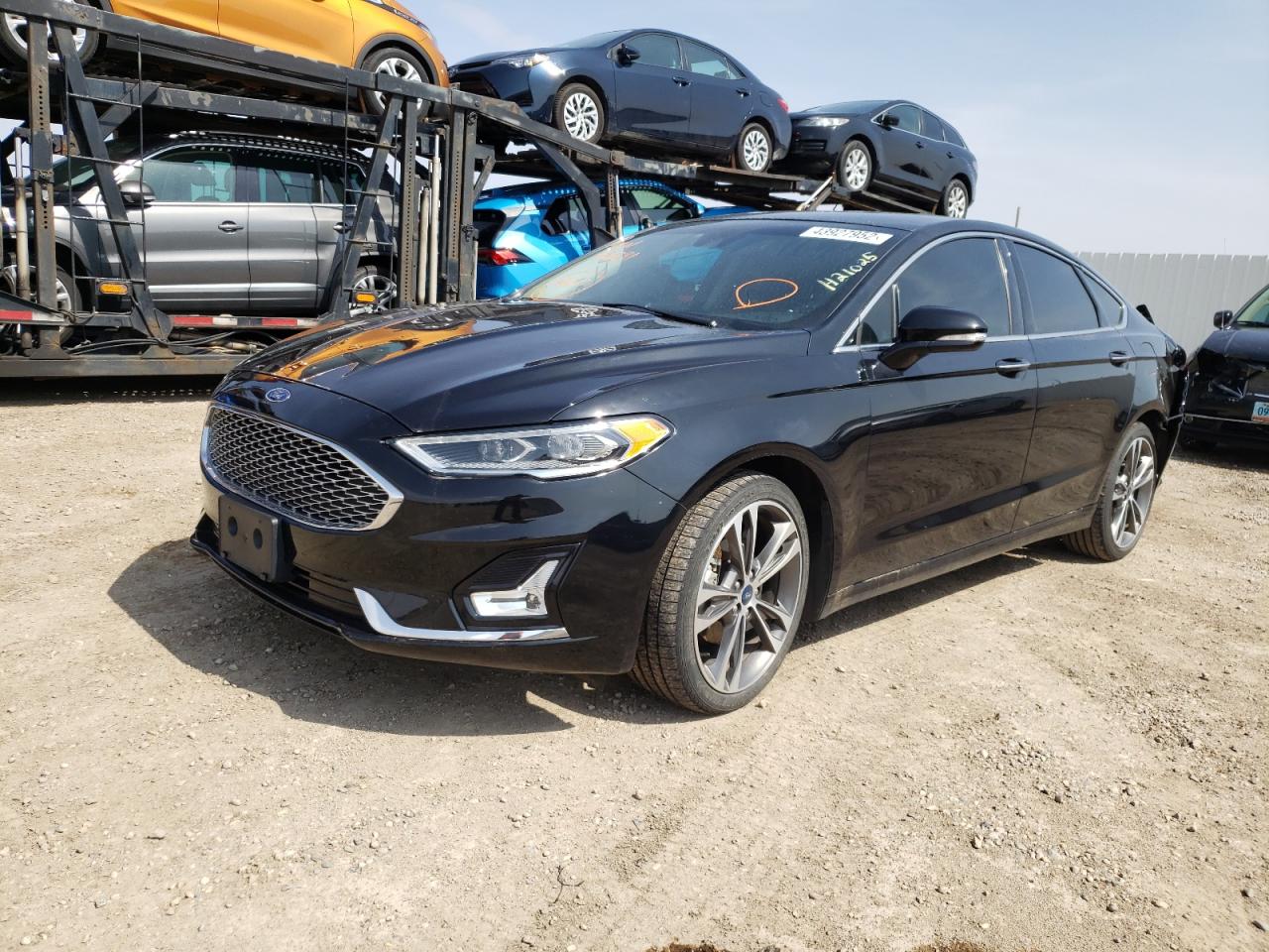 Photo 2 from auction – 2019 FORD FUSION TIT with VIN 3FA6P0D91KR152831