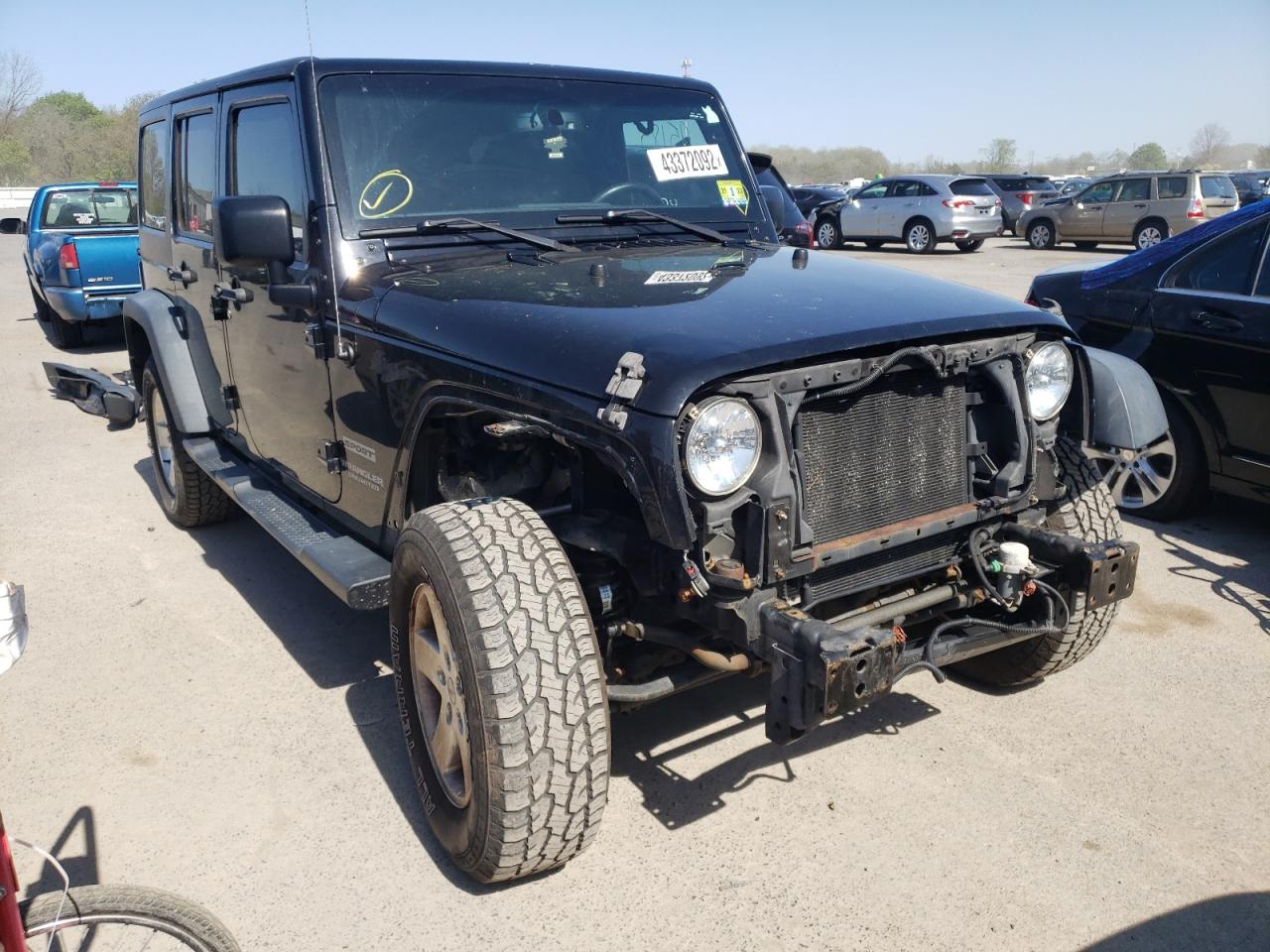 Photo 1 from auction – 2015 JEEP WRANGLER U with VIN 1C4BJWDG6FL734312