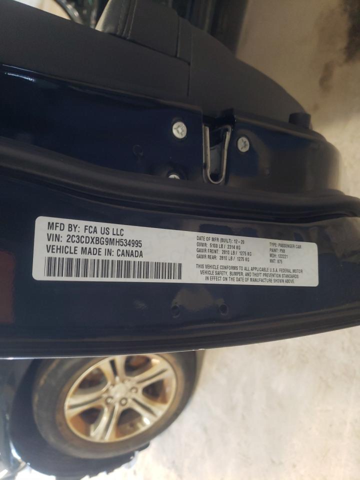 Photo 10 from auction – 2021 DODGE CHARGER SX with VIN 2C3CDXBG9MH534995
