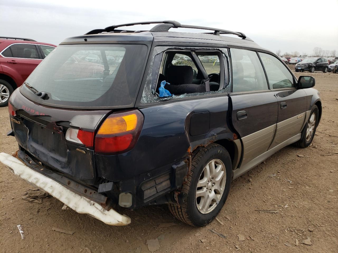 Photo 4 from auction – 2002 SUBARU LEGACY OUT with VIN 4S3BH665527647897