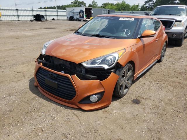 Photo 2 from auction – 2015 HYUNDAI VELOSTER T with VIN KMHTC6AE4FU222331