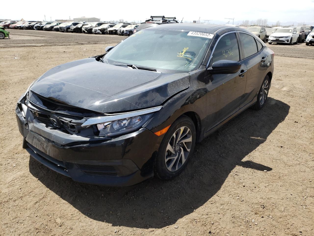 Photo 2 from auction – 2016 HONDA CIVIC EX with VIN 19XFC2F7XGE078191