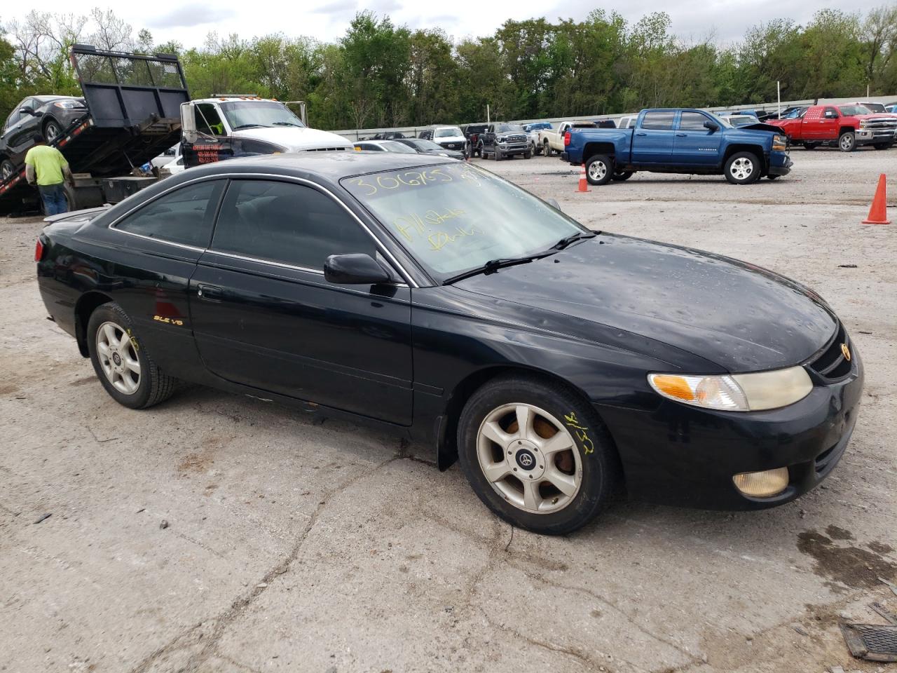 TOYOTA CAMRY SOLA 2000 with VIN 2T1CF22P2YC306765 - Photo from auction