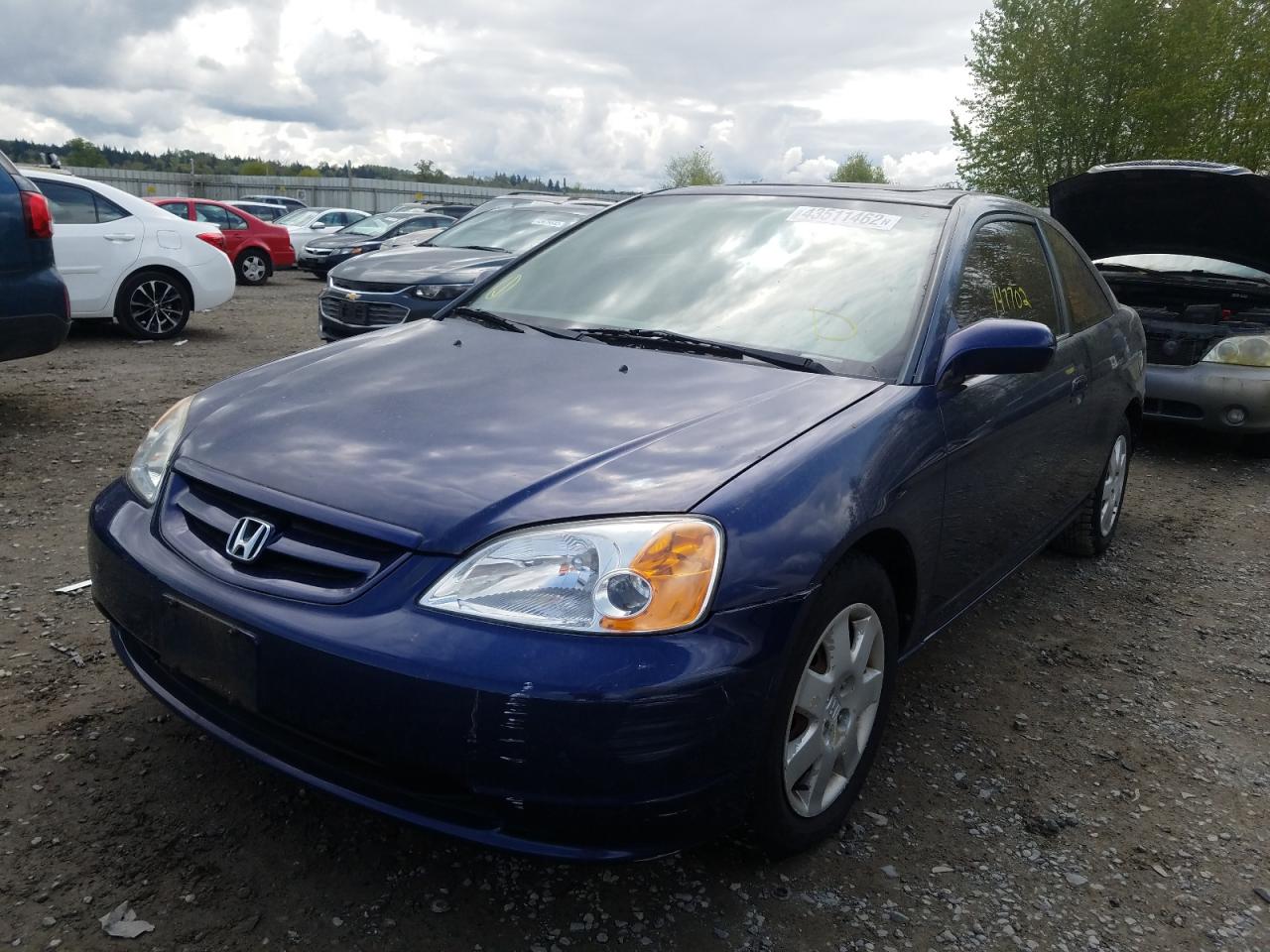 Photo 2 from auction – 2002 HONDA CIVIC EX with VIN 1HGEM21942L030995
