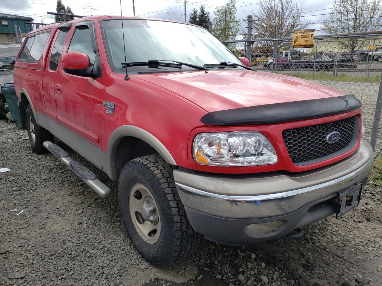FORD F150 2002 with VIN 2FTRX18L02CA00051 - Photo from auction