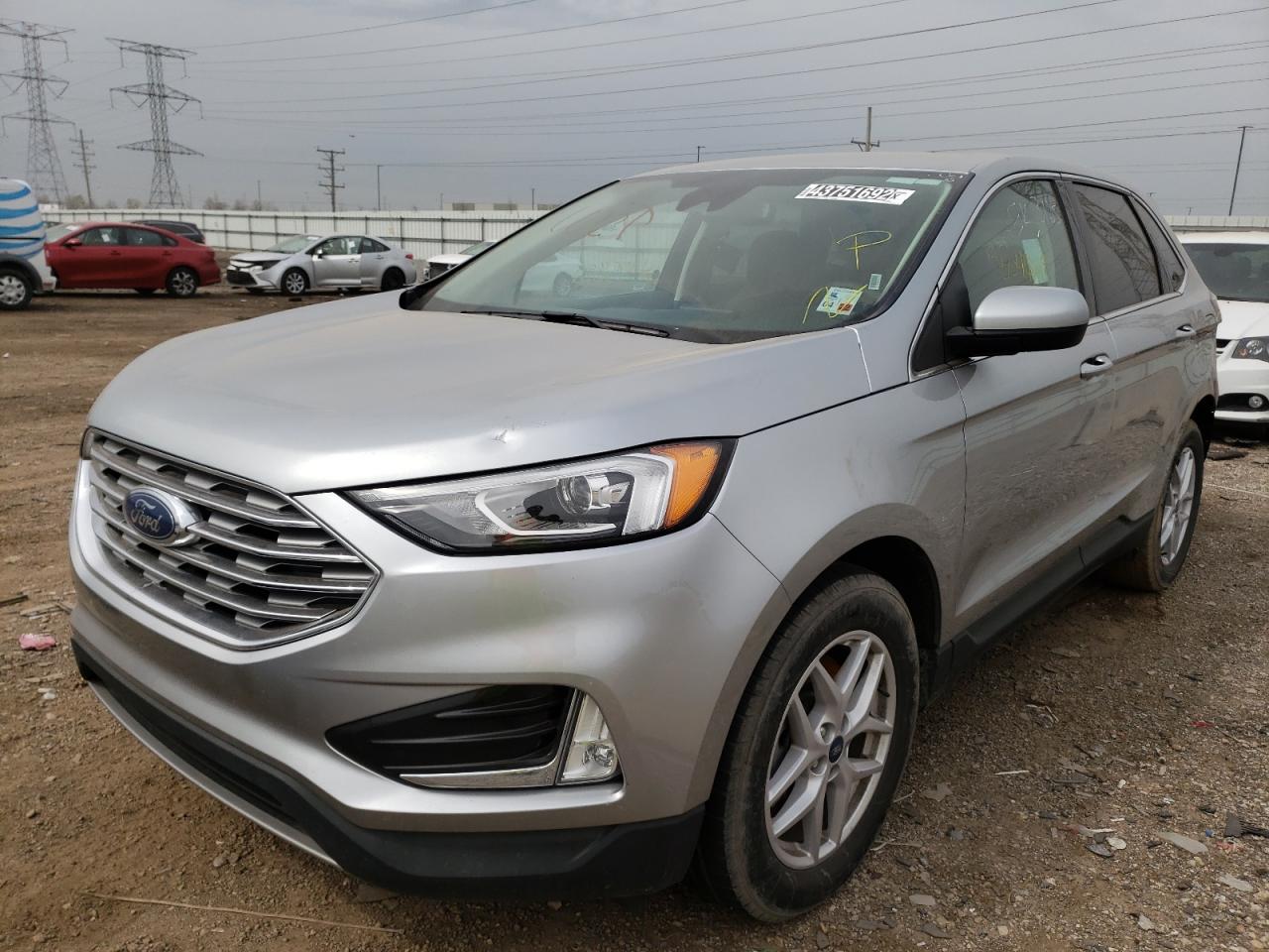 Photo 2 from auction – 2021 FORD EDGE SEL with VIN 2FMPK3J93MBA15986