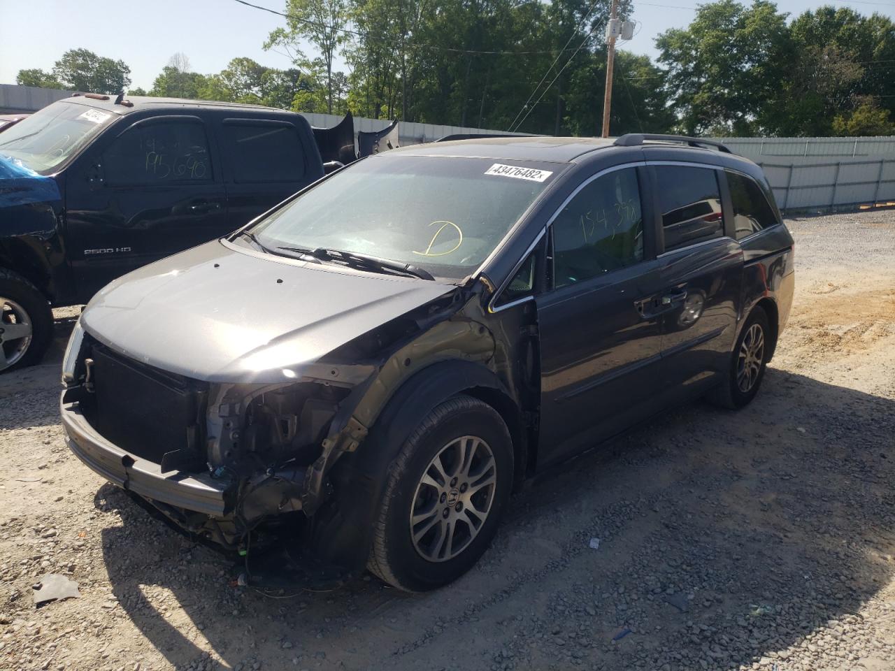 Photo 2 from auction – 2012 HONDA ODYSSEY EX with VIN 5FNRL5H68CB114497