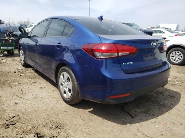 Photo 3 from auction – 2017 KIA FORTE LX with VIN 3KPFK4A77HE137785