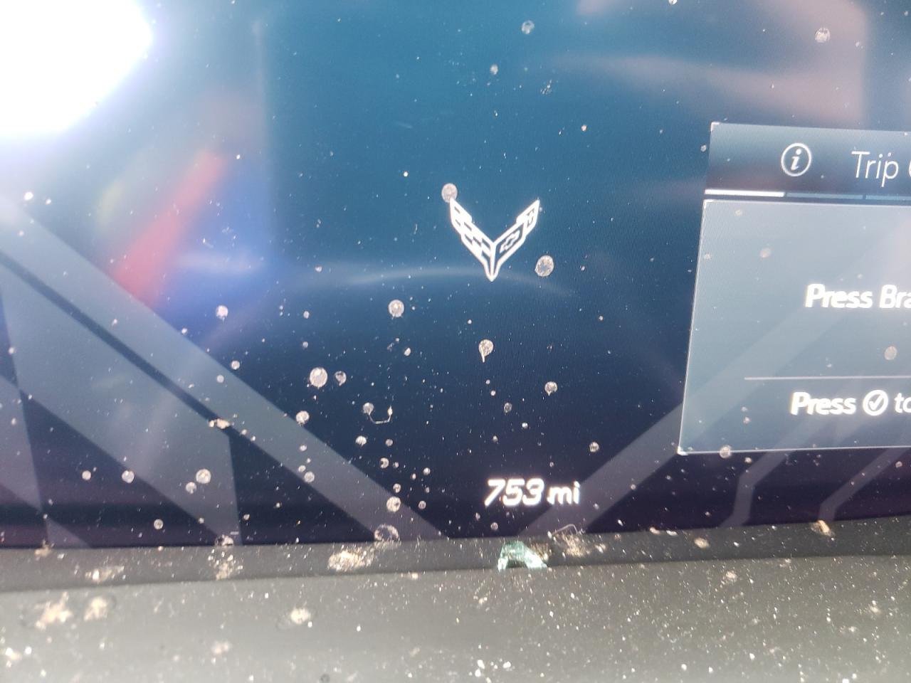 Photo 8 from auction – 2021 CHEVROLET CORVETTE S with VIN 1G1YB2D48M5124198