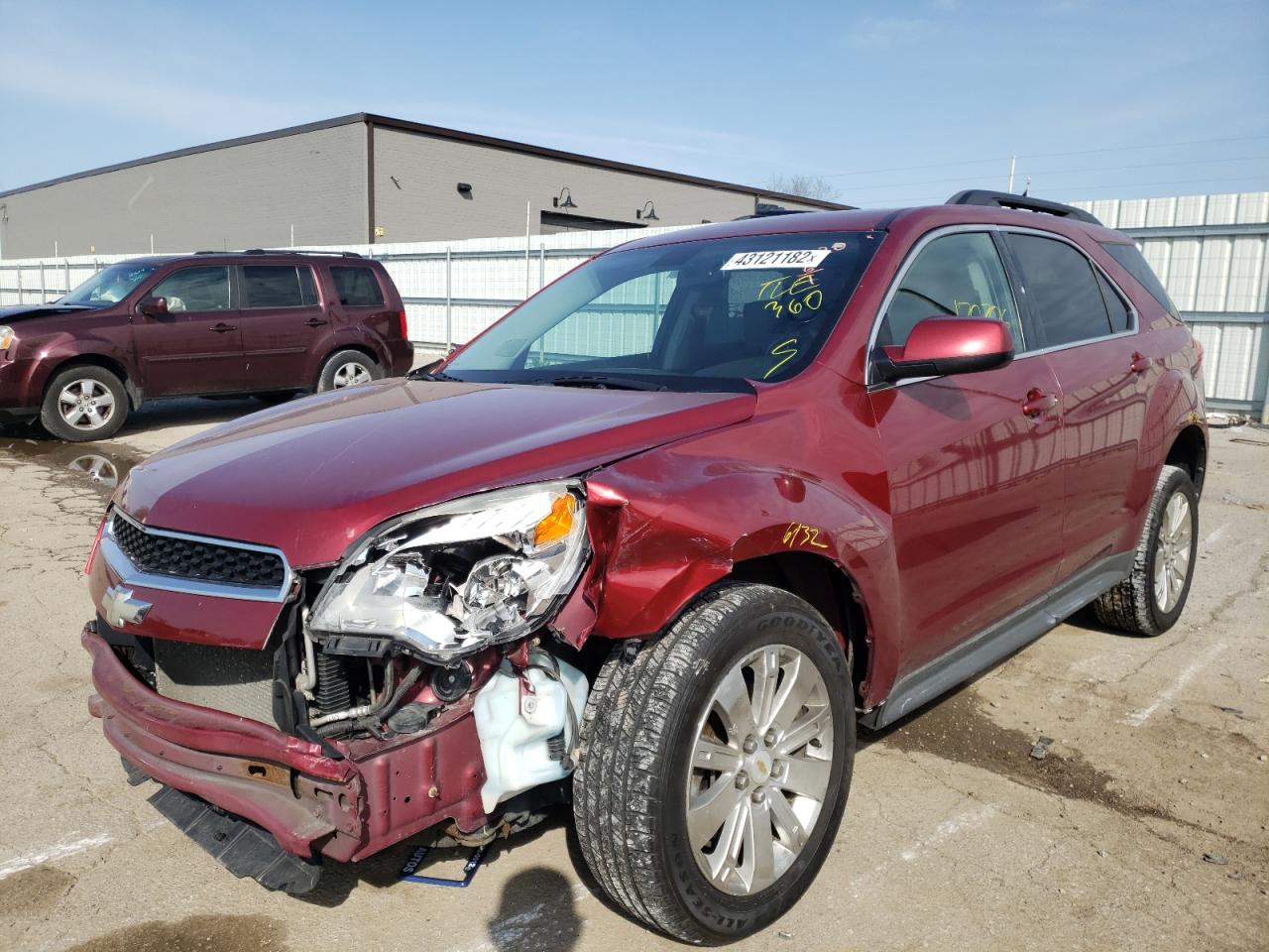 Photo 2 from auction – 2010 CHEVROLET EQUINOX LT with VIN 2CNFLPEY5A6375220