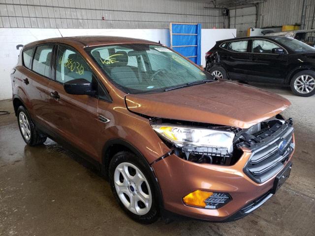 FORD ESCAPE S 2017 with VIN 1FMCU0F79HUD32525 - Photo from auction